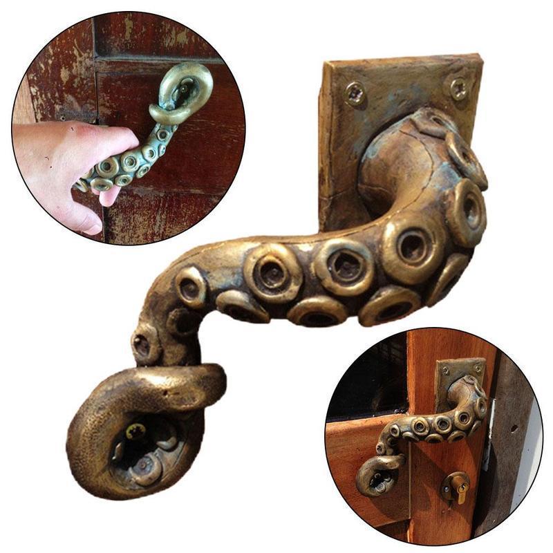 Drawer Organizer Peg - Vintage Octopus Tür knauf Tier Stil