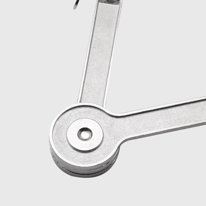 Soft Close Hinge - 652F Robustes Deckelstützscharnier, zusammenklappbares Spielzeugkistenscharnier, 75°/90°/110°-Winkeldeckel