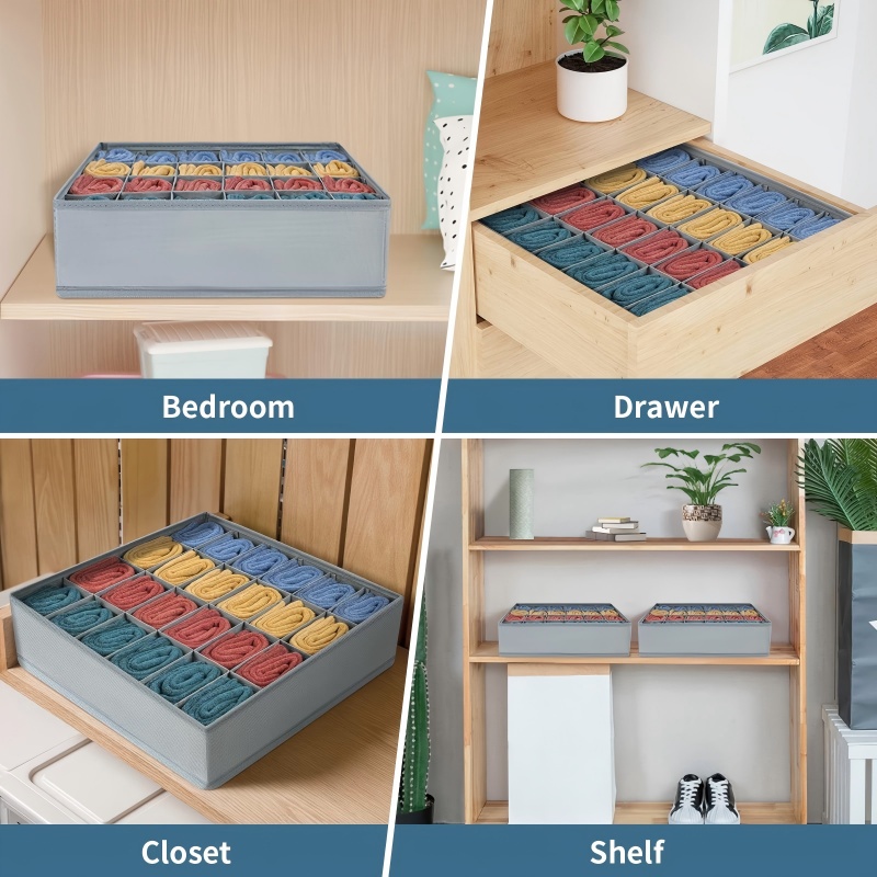 24-Fach Faltbare Aufbewahrungs – Drawer Organizer Peg Bewertung und Preis