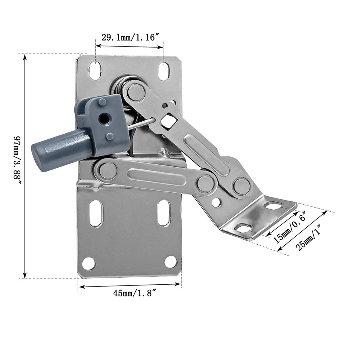 (A02R) 2 Stück 45-Grad-Scharni – Soft Close Hinge Bewertung und Preis