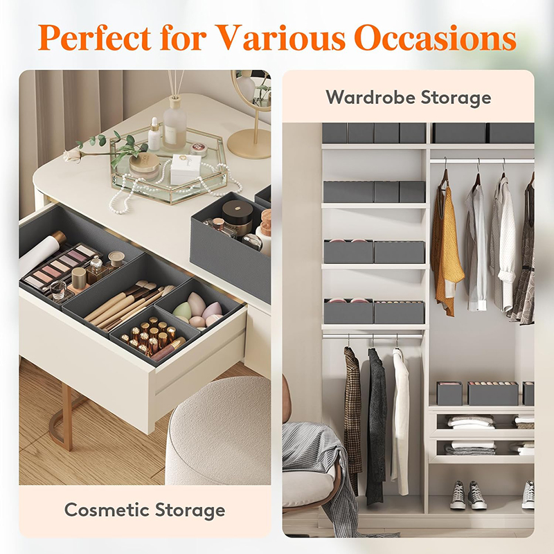Schubladen-Organizer, Vliessto – Drawer Organizer Peg Bewertung und Preis