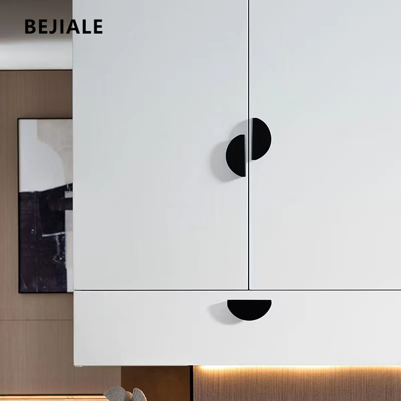 1PC Schrank Türgriff Semi-krei – Furniture Rotating Hardware Bewertung und Preis