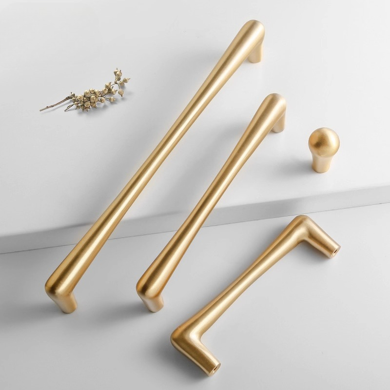 Nordische Messing-Möbelgriffe, – Furniture And Kitchen Hardware Fitting Bewertung und Preis