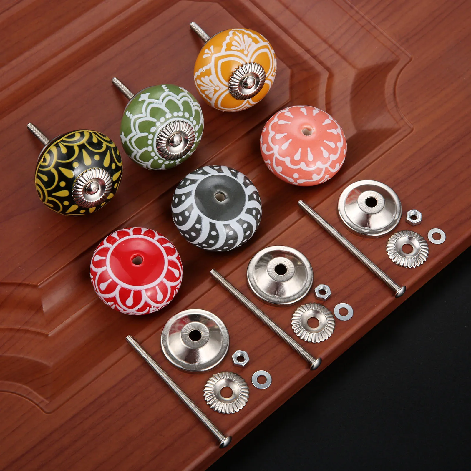 40mm Vintage Floral Drucke Ker – Cabinet Knob Round Bewertung und Preis