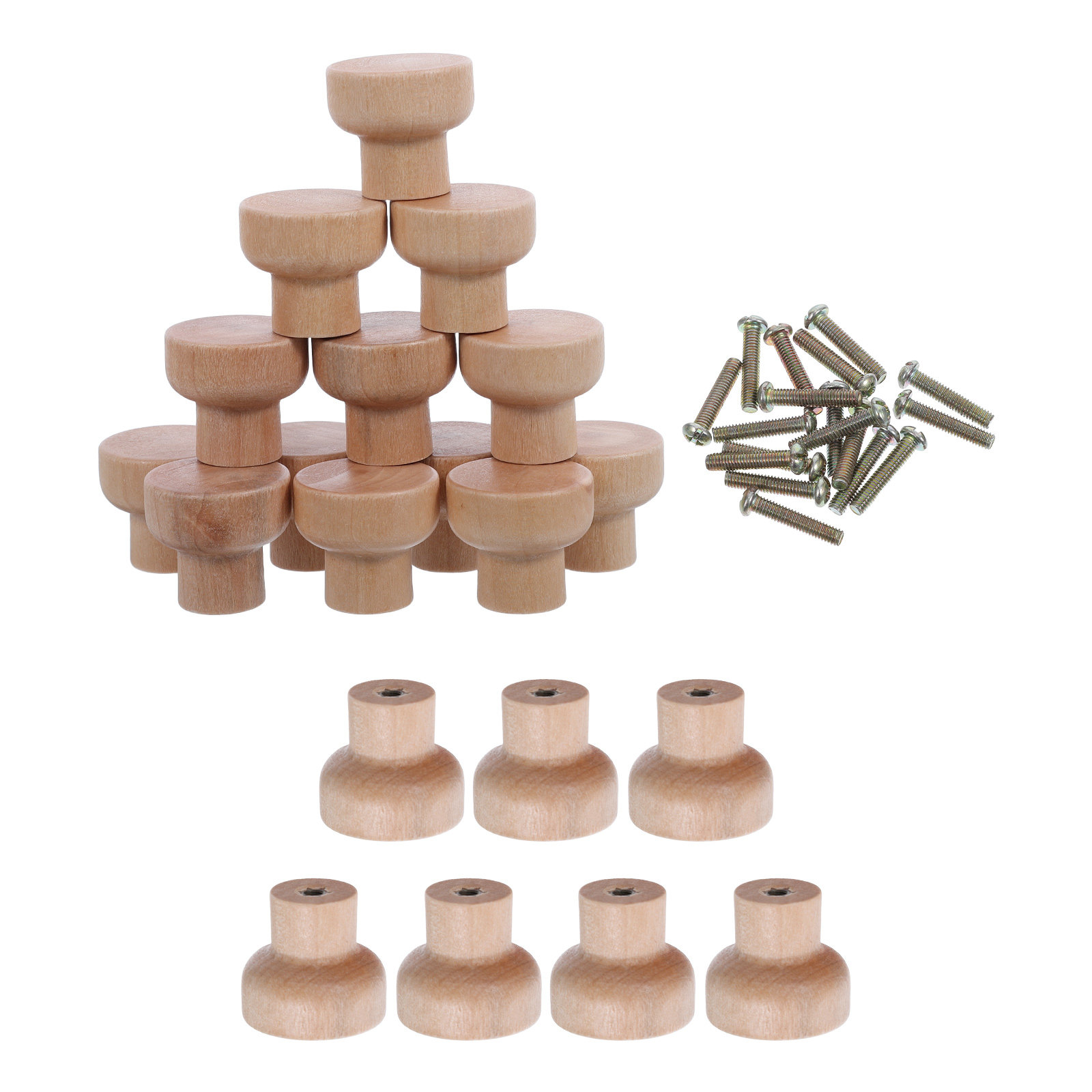 30 Stück Kleine Runde Holzschu – Cabinet Knob Round Bewertung und Preis