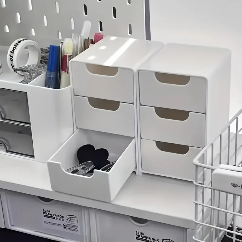 Schicker 3-stufiger Schreibtis – Drawer Organizer Peg Bewertung und Preis