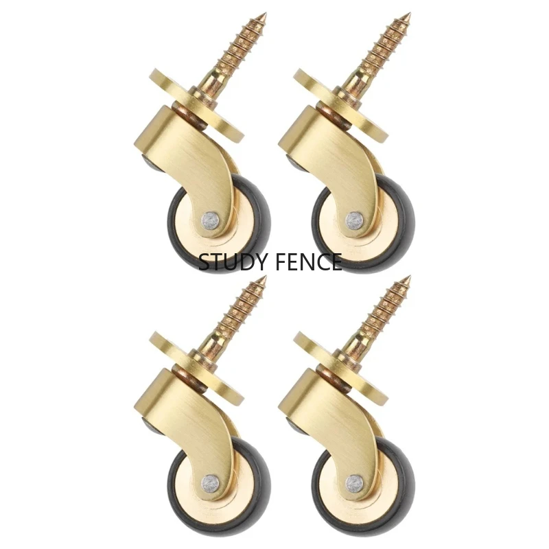 4 Stück Metallrollen für Sofa/ – Furniture Rotating Hardware Bewertung und Preis