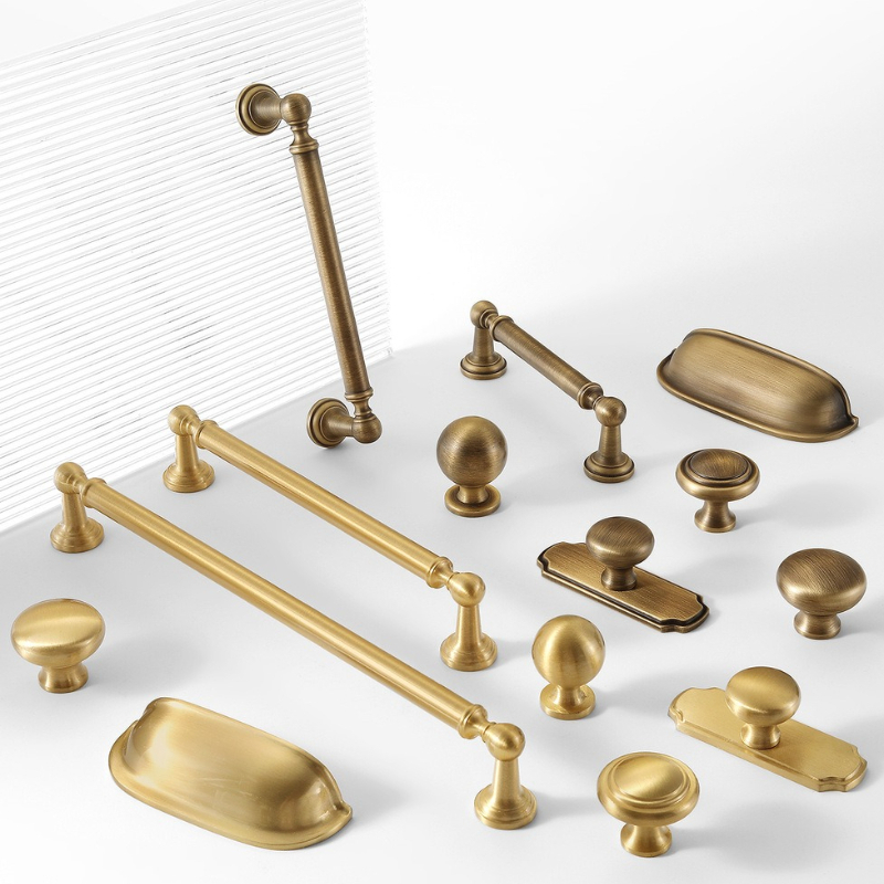 Amerikanische Massivmessinggri – Furniture And Kitchen Hardware Fitting Bewertung und Preis